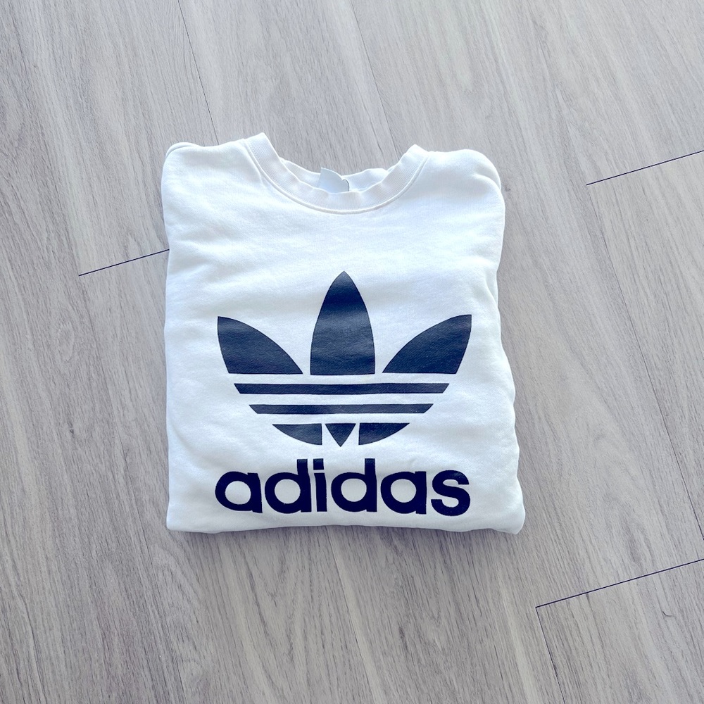 Womens adidas oversized crewneck sweatshirt